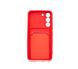Силіконовий чохол WAVE Colorful Pocket для Samsung S22 red Full Camera