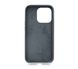 Силіконовий чохол Full Cover для iPhone 14 Pro dark grey