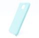 Силіконовий чохол Full Cover для Xiaomi Redmi Note9s/Note9Pro/Note9ProMax azure без logo