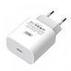 Мережевий зарядний пристрій XO L40(EU) PD18W Type-C white