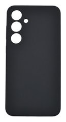 Силіконовий чохол Full Cover для Samsung S24+ black (AAA) Full Camera без logo