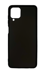 Силіконовий чохол Full Cover для Samsung A12/M12 black без logo