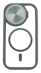 Чохол Fibra Mirror with MagSafe для iPhone 15 Pro clear/cray