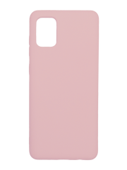 Силіконовий чохол Full Cover для Samsung A31 pink без logo