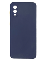 TPU чохол Square Full Camera для Samsung A02 blue/yellow