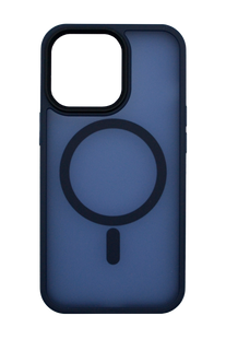 Чохол Fibra Metal Buttons with MagSafe для iPhone 13 Pro deep navy
