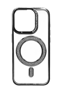 Чохол TPU Sparkle with Magsafe для iPhone 14 Pro Max black