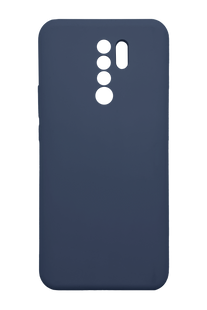 Силіконовий чохол Fibra для Xiaomi Redmi 9 midnight blue Full Camera