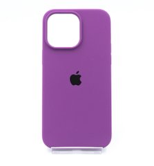 Силіконовий чохол Full Cover для iPhone 14 Pro Max grape