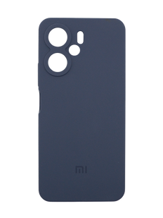 Силіконовий чохол Full Cover для Xiaomi Redmi 13C/Poco C65 midnight blue (AAA) Full Camera