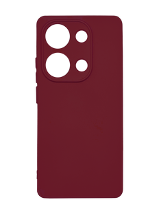 Силиконовый чехол Full Cover для Xiaomi Redmi Note 13 Pro 4G marsala Full Camera без logo