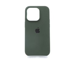 Силіконовий чохол Full Cover для iPhone 14 Pro cyprus green