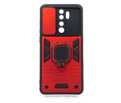 Чехол SP Camshield Serge Ring для Xiaomi Redmi Note 8Pro red ударопрочный шторка/защ, камеры