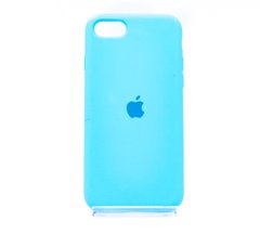 Силиконовый чехол Full Cover для iPhone SE 2020 blue