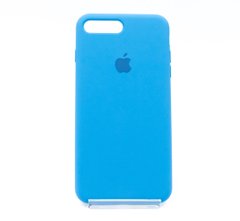 Силіконовий чохол Full Cover для iPhone 7+/8+ blue new