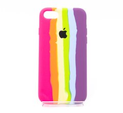 Силіконовый чохол Full Cover для iPhone 7/8 Rainbow №7