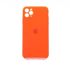 Силіконовий чохол Full Cover для iPhone 11 Pro Max red Full Camera