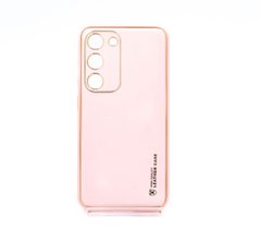 Чохол шкіра Xshield для Samsung S23 pink