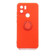 Чохол (TPU) Candy Ring для Xiaomi Redmi A1/A1+/A2+/Poco C51 red