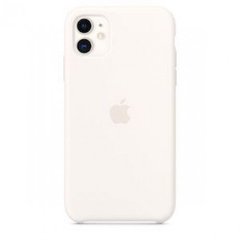Силіконовий чохол для Apple iPhone 11 original white