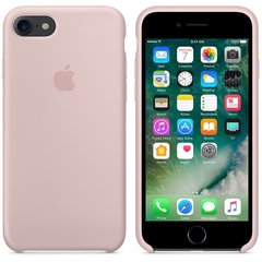 Силиконовый чехол для Apple iPhone 7/8 original pink sand