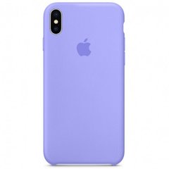 Силіконовий чохол original для iPhone X/XS lavender