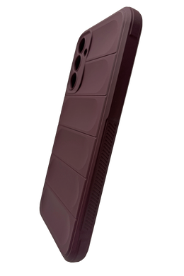Силіконовий чохол Deexe Terra для Samsung A34 bordo Full Camera