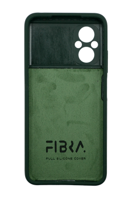 Силиконовый чехол Fibra для Xiaomi Poco X5 khaki Full Camera