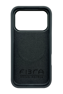Силіконовий чохол Fibra OmniMag для iPhone 17 Pro Dark Gray