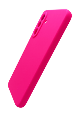 Силіконовий чохол Full Cover Lakshmi для Samsung A56 5G barbie pink (AAA) Full Camera без logo
