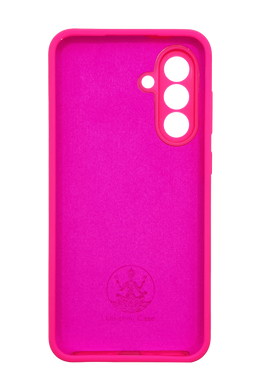 Силіконовий чохол Full Cover Lakshmi для Samsung A56 5G barbie pink (AAA) Full Camera без logo