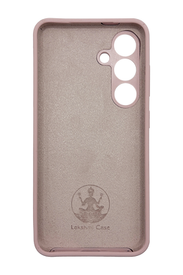 Силиконовый чехол Full Cover Lakshmi для Samsung S24 pink sand (AAA) Full Camera без logo