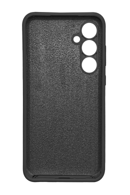 Силиконовый чехол Softy для Samsung A55 black Full Camera с микрофиброй