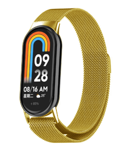 Ремешок Milanese Loop Xiaomi Mi Band 8/9 lemon gold