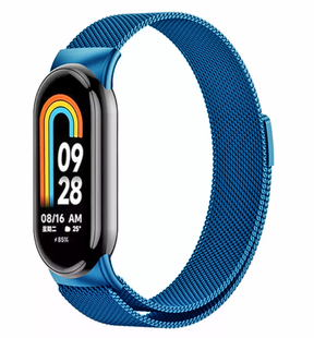 Ремінець Milanese Loop Xiaomi Mi Band 8 blue
