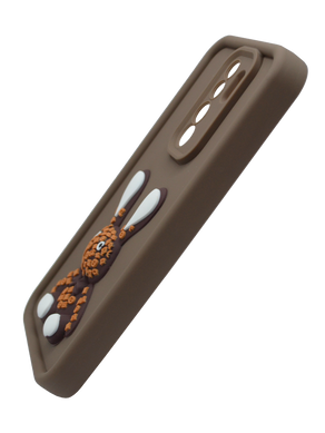 Чохол Pretty Things для Xiaomi Redmi Note 8 Pro brown/rabbit Full Camera