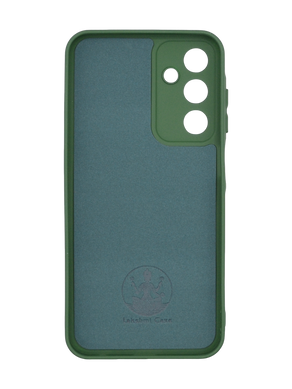 Силіконовий чохол Full Cover для Samsung A25 5G dark green Full Camera без logo