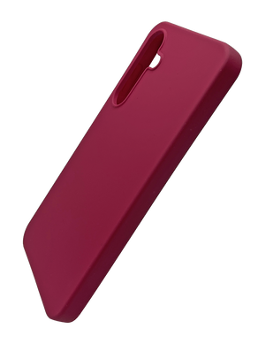 Силиконовый чехол Full Cover для Samsung A35 rose red без logo