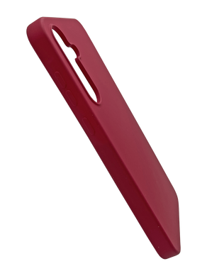 Силиконовый чехол Full Cover для Samsung A35 rose red без logo