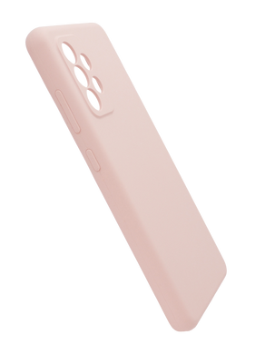 Силиконовый чехол Full Cover для Samsung A52 4G/A52 5G/A52 pink sand (AAA) Full Camera без logo