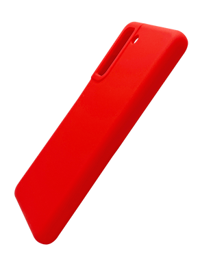 Силиконовый чехол Full Cover Lakshmi для Samsung S21 FE red (AAA) без logo
