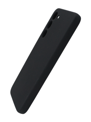 Силіконовий чохол Full Cover для Samsung S23 + black (AAA) Full Camera без logo