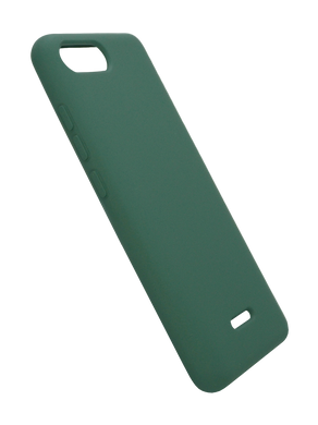 Силіконовий чохол Full Cover для Xiaomi Redmi 6A dark green без logo