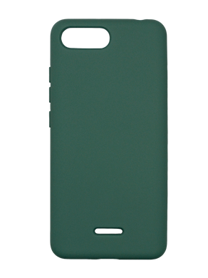 Силіконовий чохол Full Cover для Xiaomi Redmi 6A dark green без logo