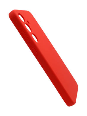 Силиконовый чехол WAVE Full Cover для Samsung S24 Plus red Full Camera