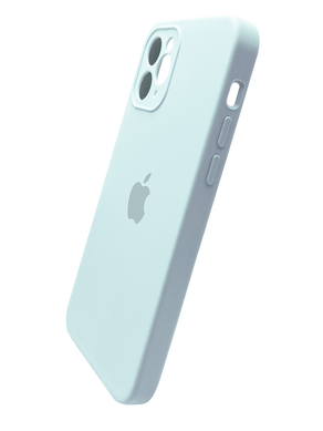 Силиконовый чехол Full Cover для iPhone 11 Pro Max light turquoise Full Camera