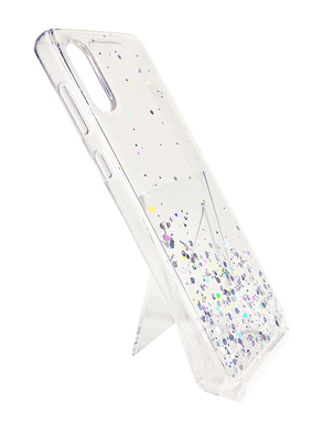 Накладка TPU Star Glitter для Samsung A02 Clear блискітки