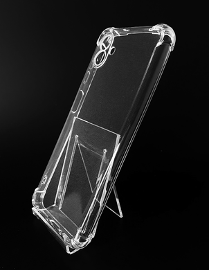 Чехол (TPU) Getman Ease logo для Samsung A04 clear с усиленными углами Full Camera