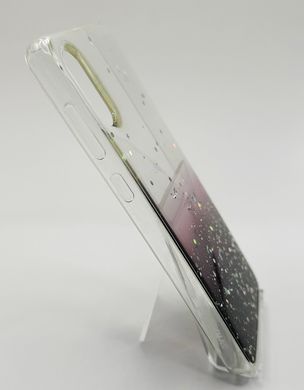 Силіконовий чохол WAVE Confetti для Samsung A02 (TPU) white/dark purple