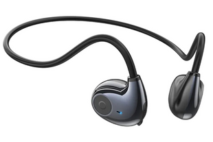 Bluetooth навушники Borofone BE63 Talent air conduction BT headset obsidian star